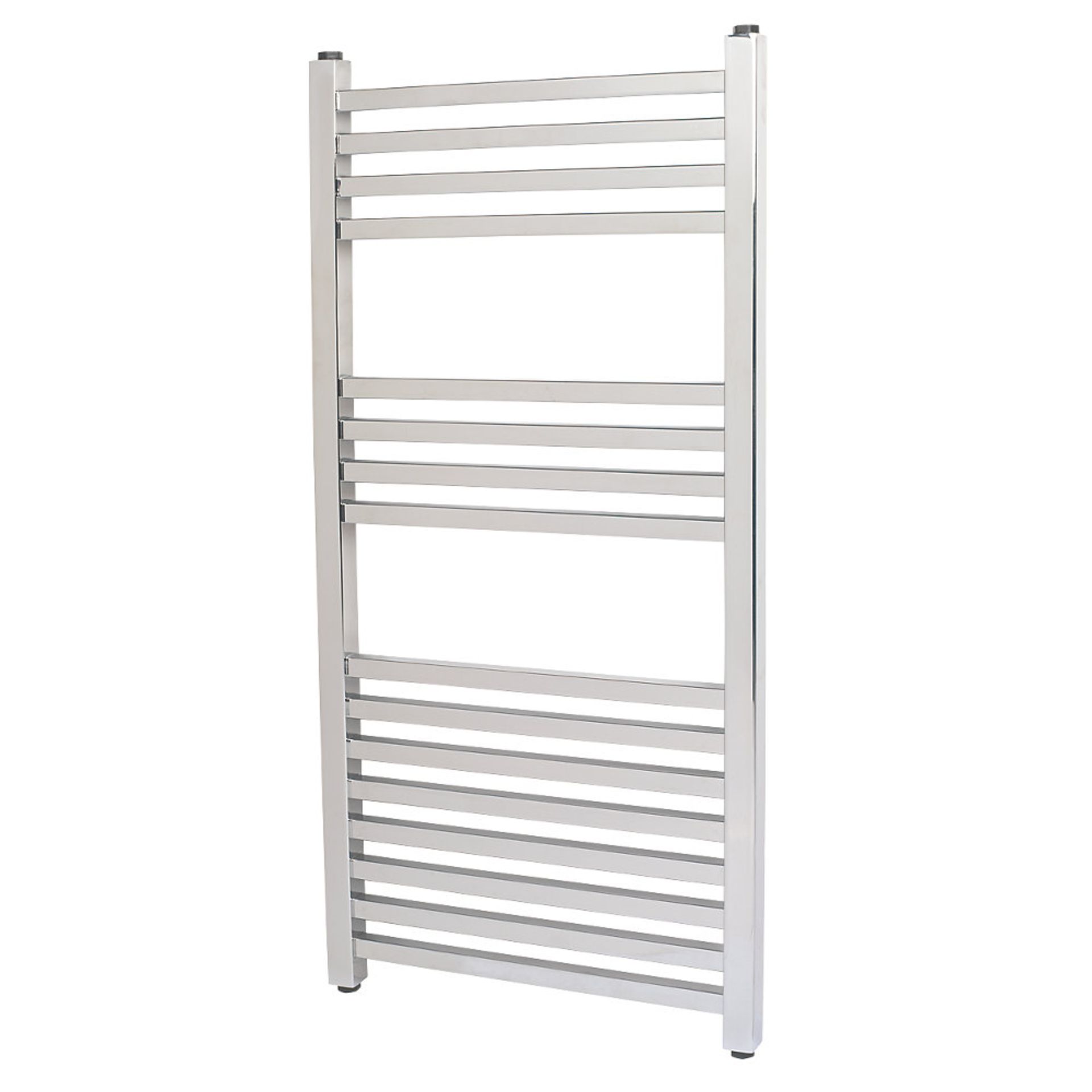 NEW (C63) CADIZ DESIGNER TOWEL RADIATOR 900 X 450MM CHROME 904BTU. High quality, chrome-plated ... - Image 2 of 2