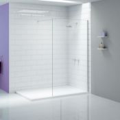 New (E11) Merlyn Ionic Showerwall Wetroom Panel 1400mm A0409G0. RRP £464.00.Mershield Stayclea...