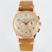 Chronographe Suisse 18k Gold Men's Vintage Watch