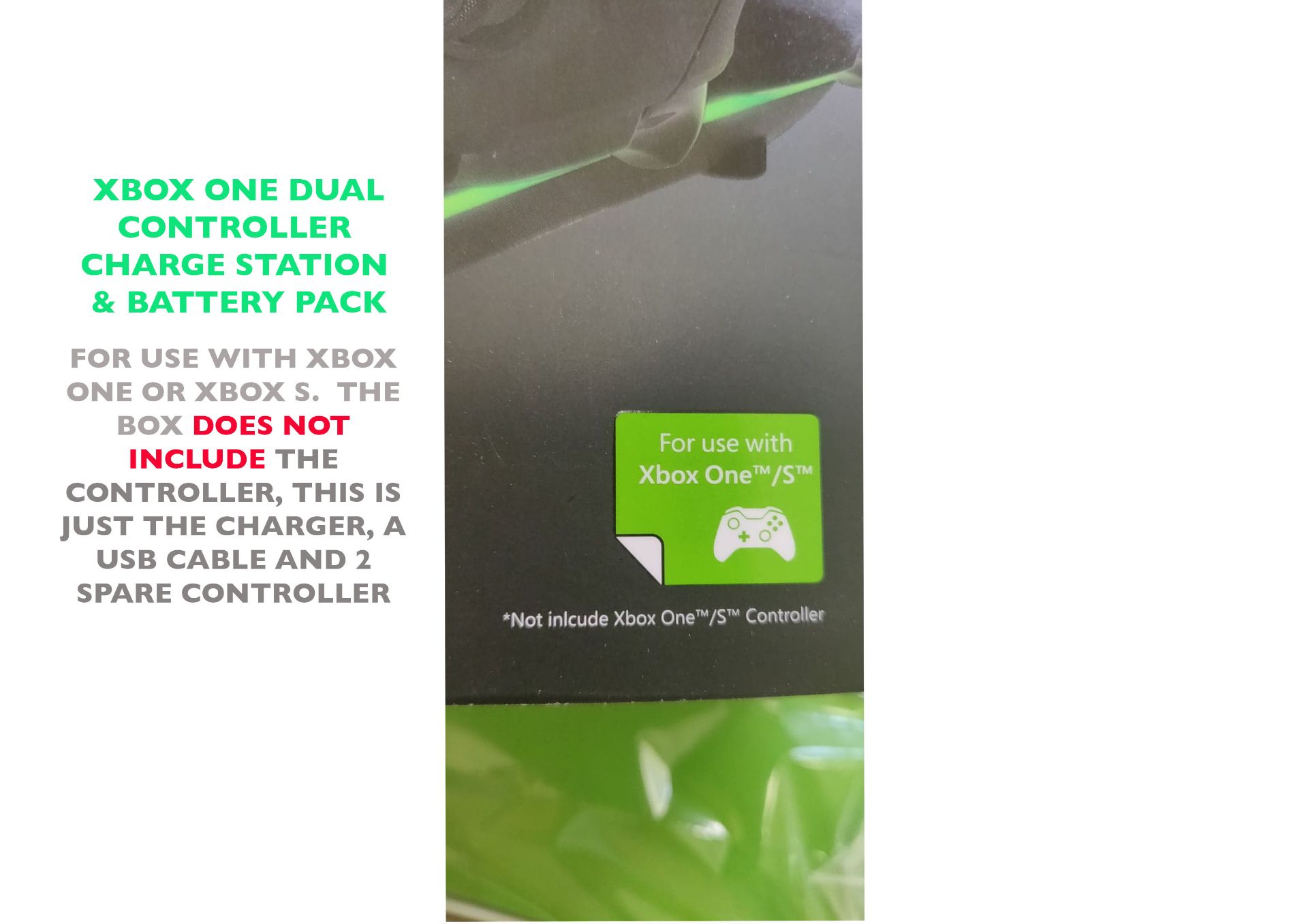 Box of 42 New Xbox One/S Dual Controller Charge Stations & Battery Packs - Image 9 of 15