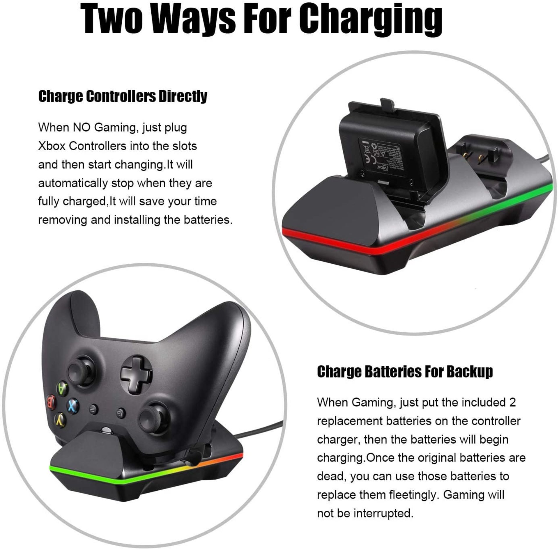 Box of 42 New Xbox One/S Dual Controller Charge Stations & Battery Packs - Image 11 of 15