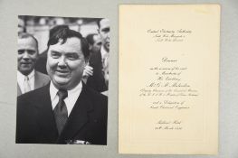 Georgy Malenkov (1901 - 1988Original Signature