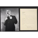 Ramsay MacDonald (1866 - 1937) Original Signature on House of Commons paper dated 1928.