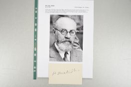 Henri Matisse (1869 - 1954) Original Signature