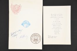 Robert Kennedy (1925 - 1968) Original Signature on program.