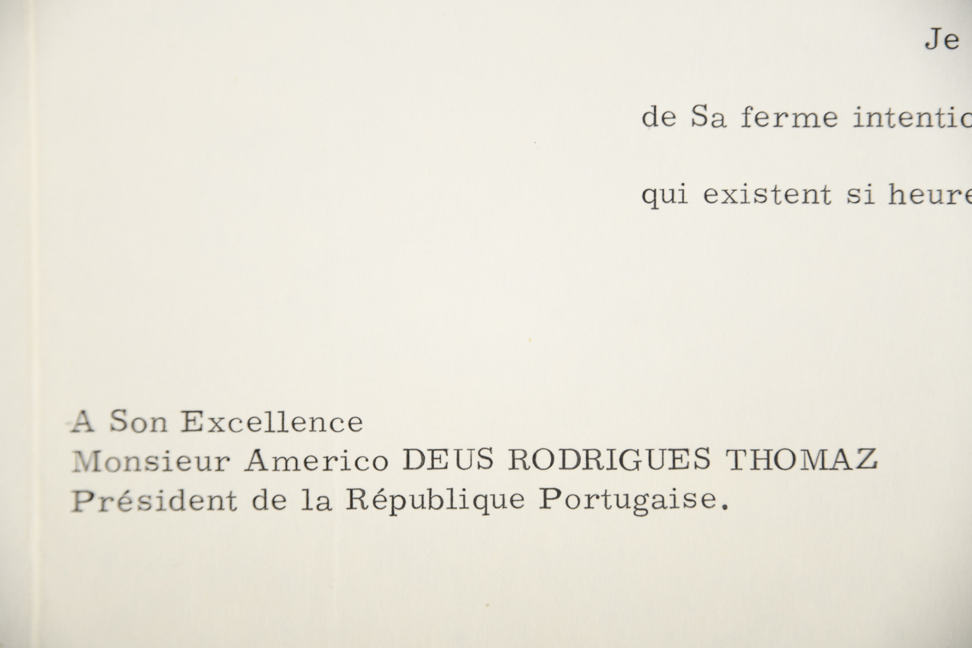 Charles De Gaulle (1890 - 1970) Original Signature dated 1966. - Image 2 of 6