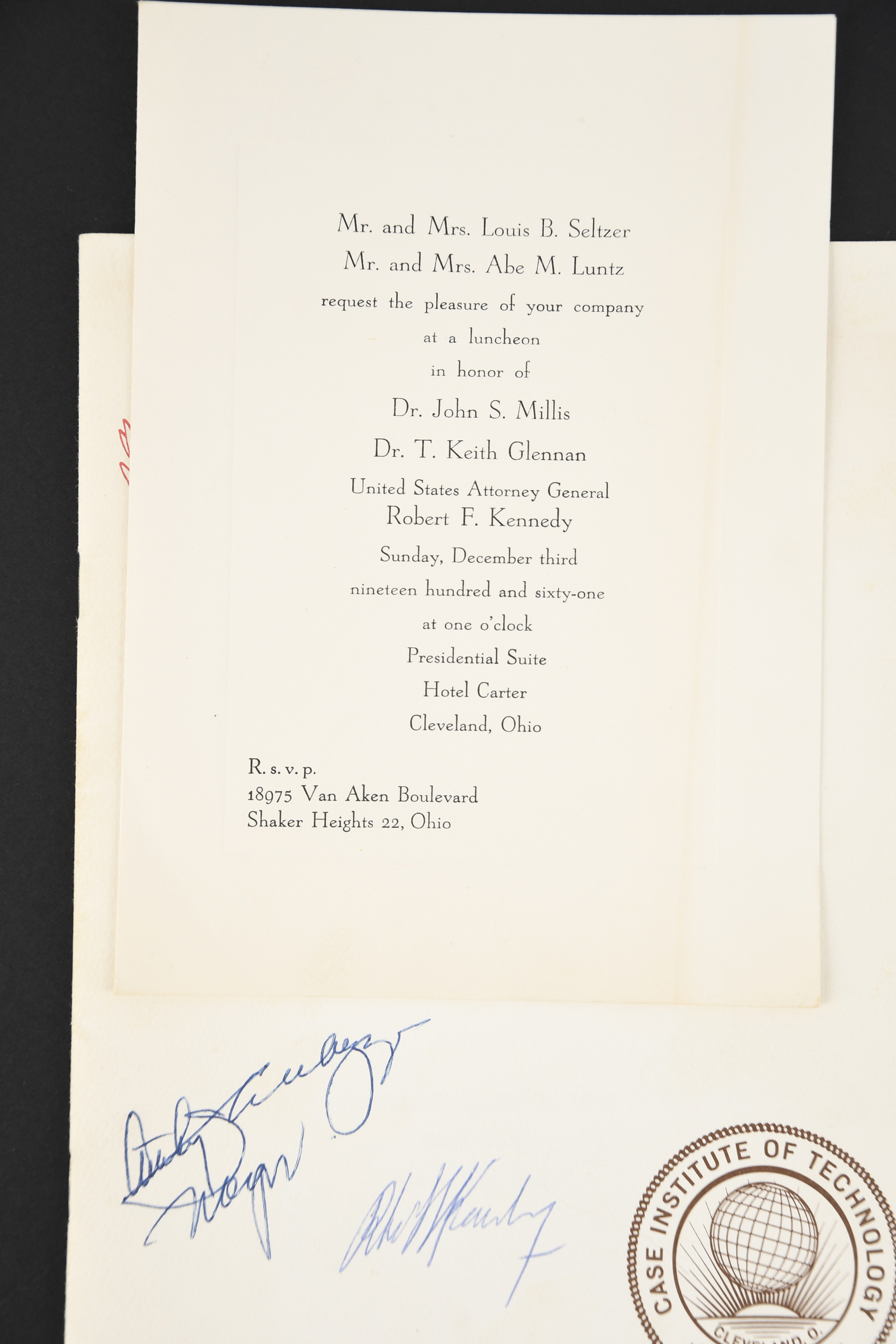 Robert Kennedy (1925 - 1968) Original Signature on program. - Image 2 of 5