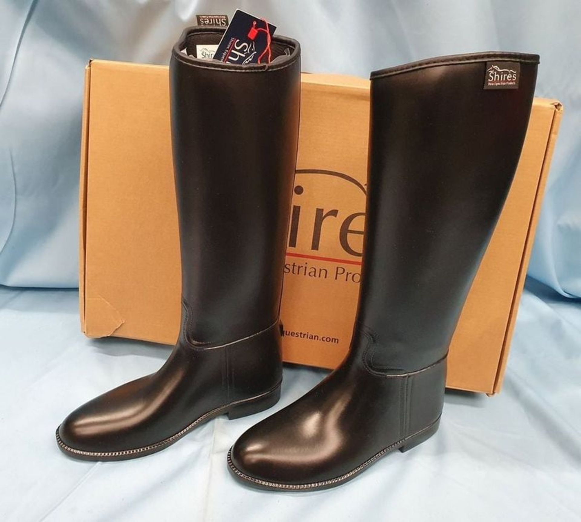 Shires Long Rubber Riding Boots