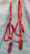 2 Shires Headcollars with Lead Ropes