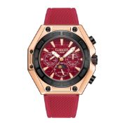 Limited Edition Hand Assembled Gamages Vault Automatic Rose Red Ð 5 Year Warranty & Free Delivery