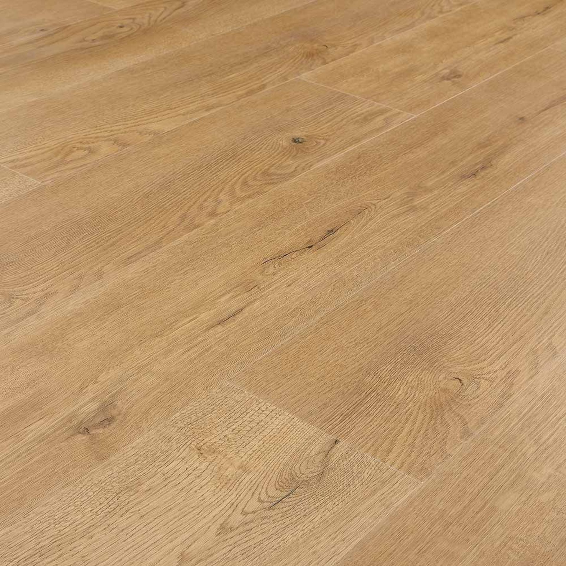 Zeezoo rigid core vinyl flooring Click System Colour Crafted Oak   10 boxes supplied with a combined - Image 3 of 4