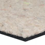 SRS Felt & Rubber sound proofing carpet underlay 1 Roll 15m2   1 x Roll supplied with total combined