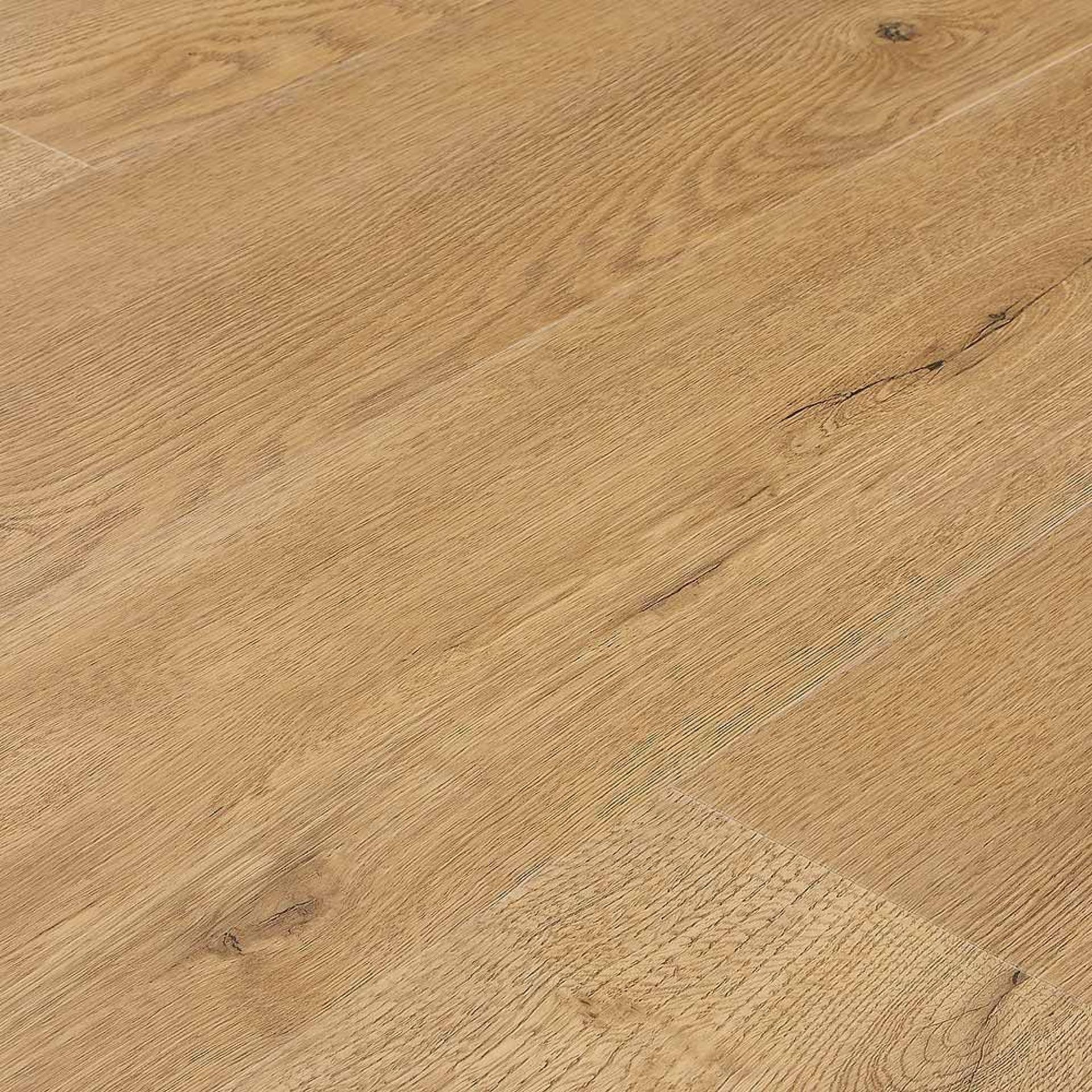 Zeezoo rigid core vinyl flooring Click System Colour Crafted Oak   10 boxes supplied with a combined - Image 2 of 4