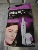 Braun face spa mini epilator cleansing brush RRP £50 Grade U