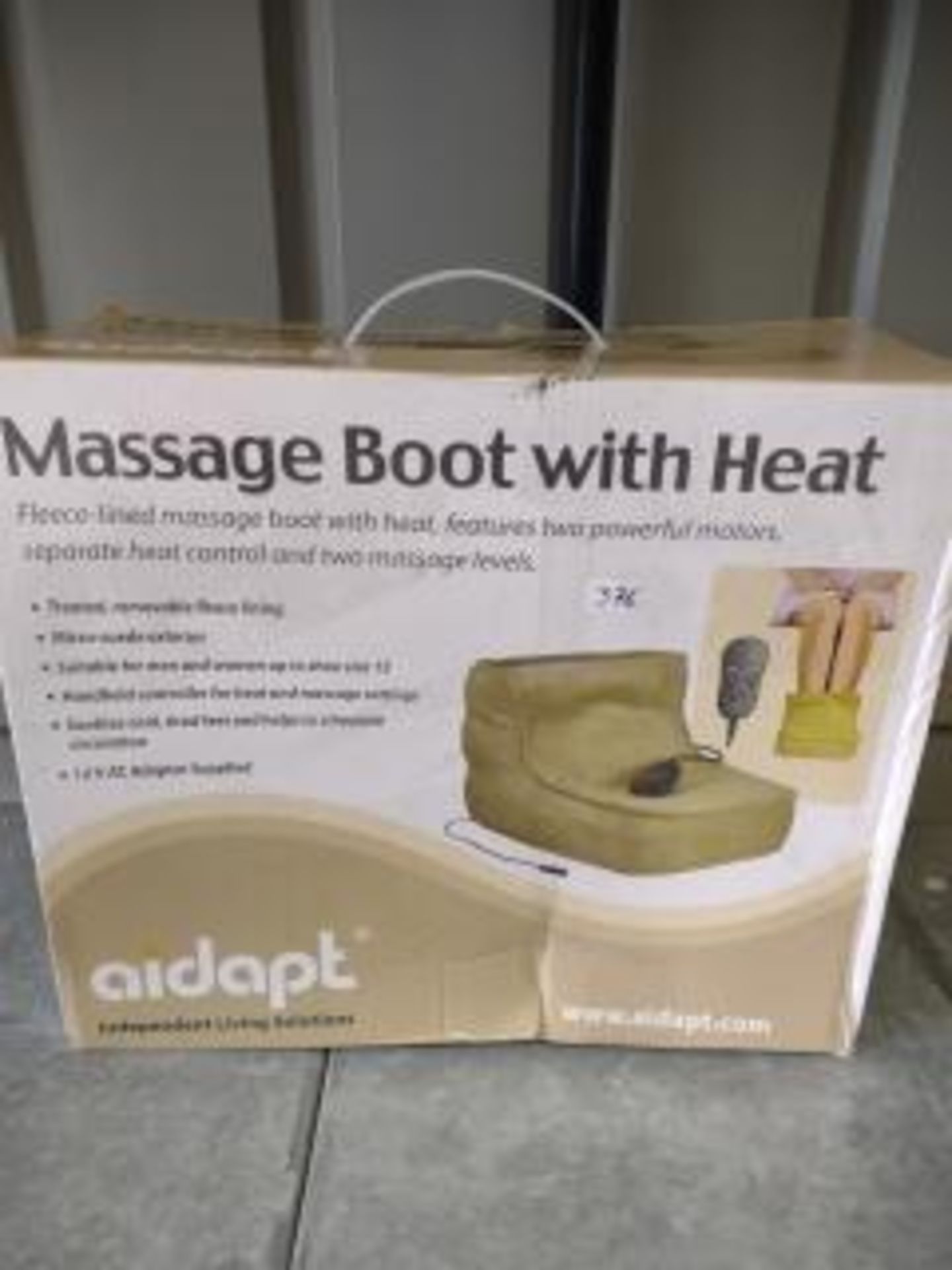 Aidapt massage boot with heat RRP £20 Grade U