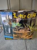 Exo Terra Turtle cliff Ð aquatic terrarium filter plus rock Ð RRP 74.99 Grade U