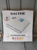 Salter max electronic scales Ð RRP £19.99 Grade U