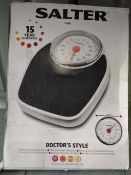 Salter Doctor style mechanical scales RRP £25 Grade U