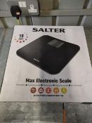 Salter Max electronic scales RRP £40 Grade U