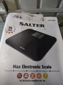 Salter Max electronic scales RRP £40 Grade U
