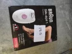 Braun Silk Epil 1 epilator Ð RRP £25 Grade U