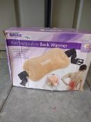 Bauer rechargeable back warmer RRP £29 Grade U