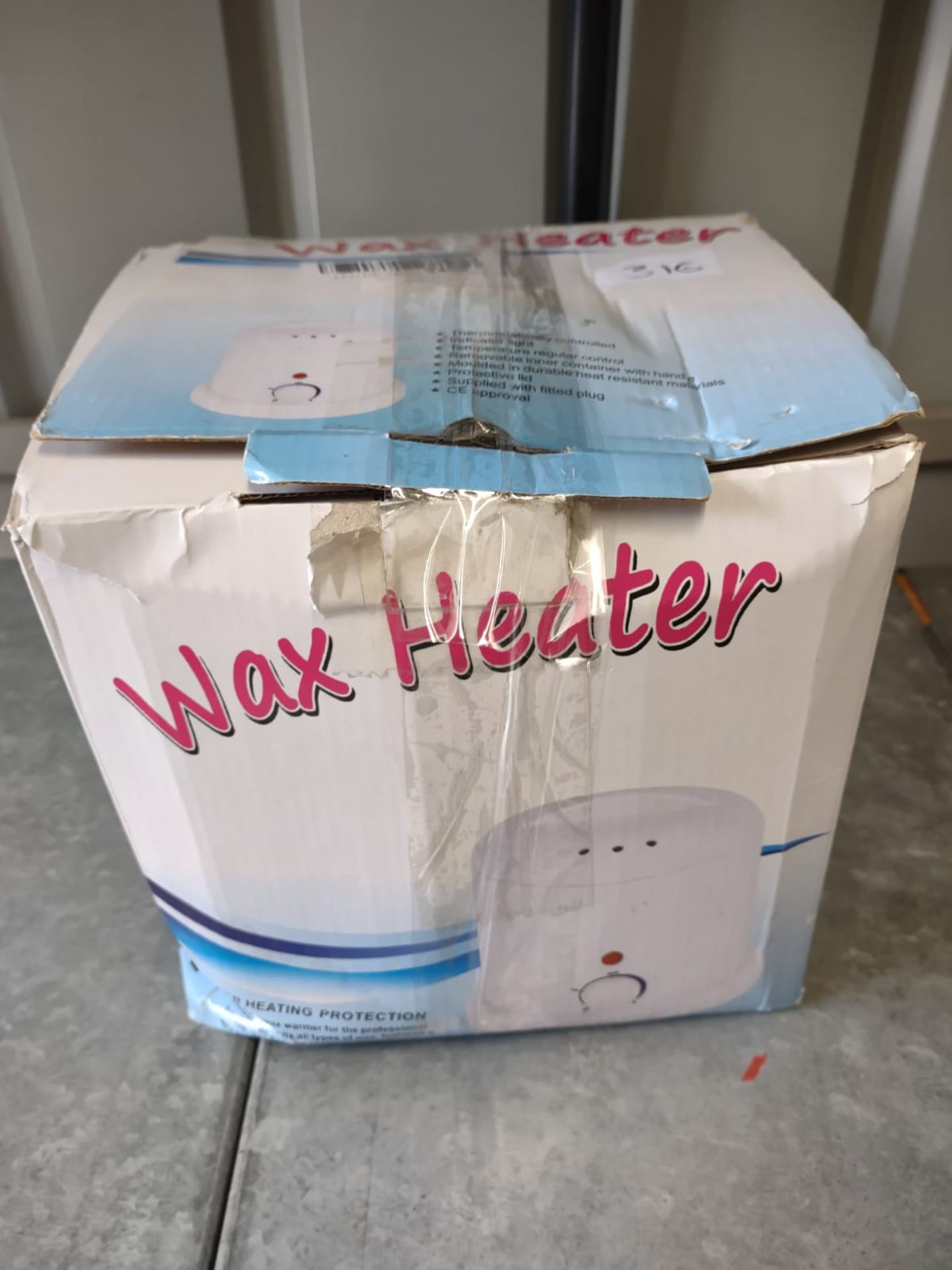Wax Heater RRP £24 Grade U