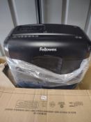 Fellowes 8C Paper shredder RRP £40 Grade U