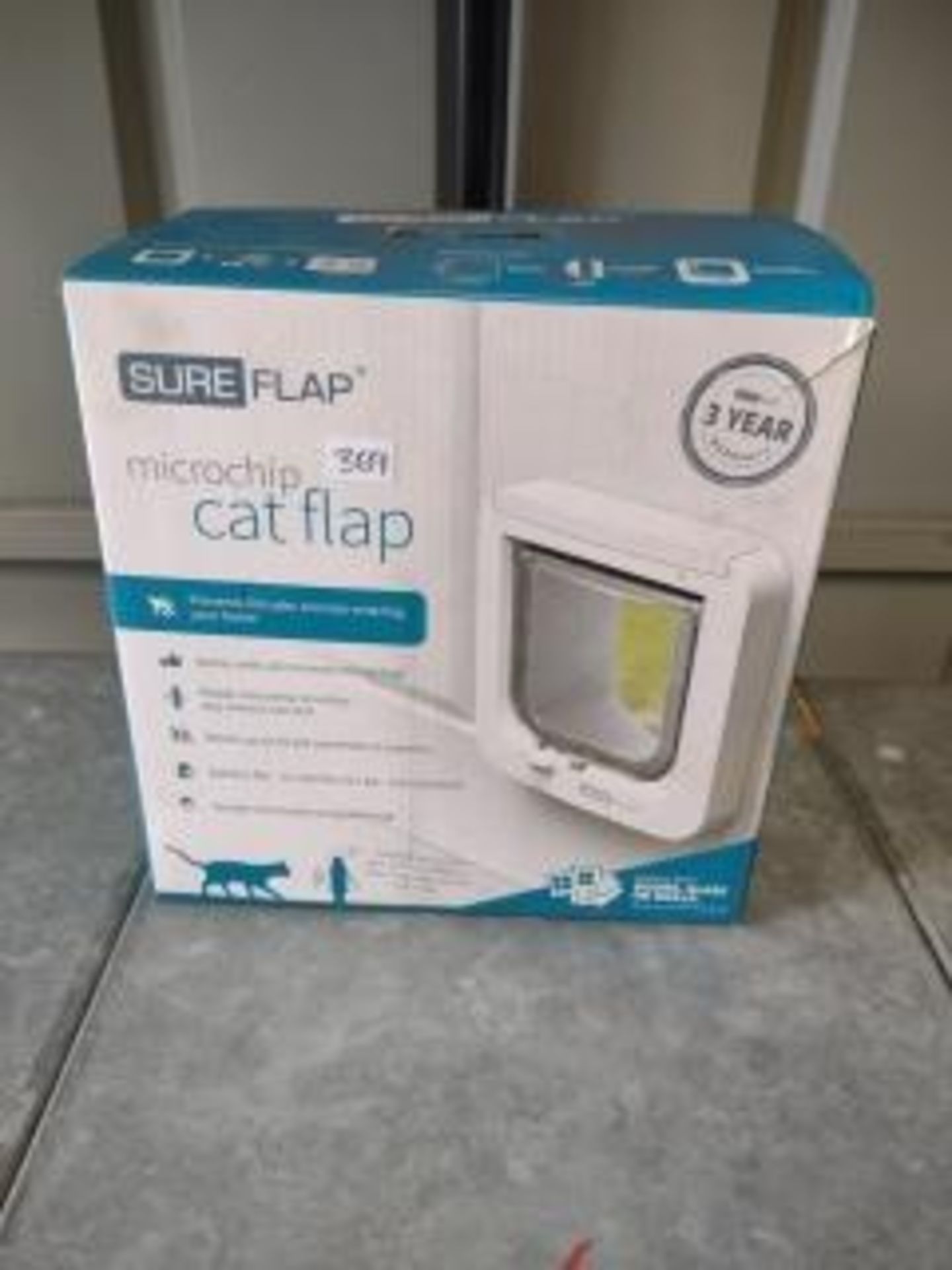 Sureflap microchip cat flap RRP £53 Grade U
