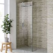 New (M54) 1000x300mm - 8mm - Designer Easy-clean Wet room Panel & Return Panel. RRP £549.99 .