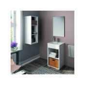 New & Boxed Croydex Norton Vanity Unit (50cm Width). Ws010222. RRP £305.99. Comes Complete