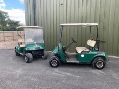 2 x Ezgo Golf Buggies