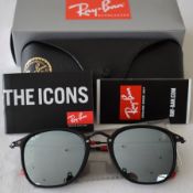 Ray Ban Sunglasses(Ferrari) ORB2448N 614/30 *3N
