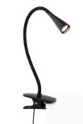 (R10L) Lighting. 7 Items. Mixed Lot To Inc Verve Design Hampton Desk Lamp & Dale Clip Lamp, 1x Chr