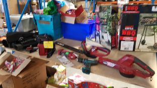 (R5D) DIY. Mixed Lot Of Power Tool Body Only / Parts. To Inc Ozito Power Xchange 18V Hedge Trimmer,