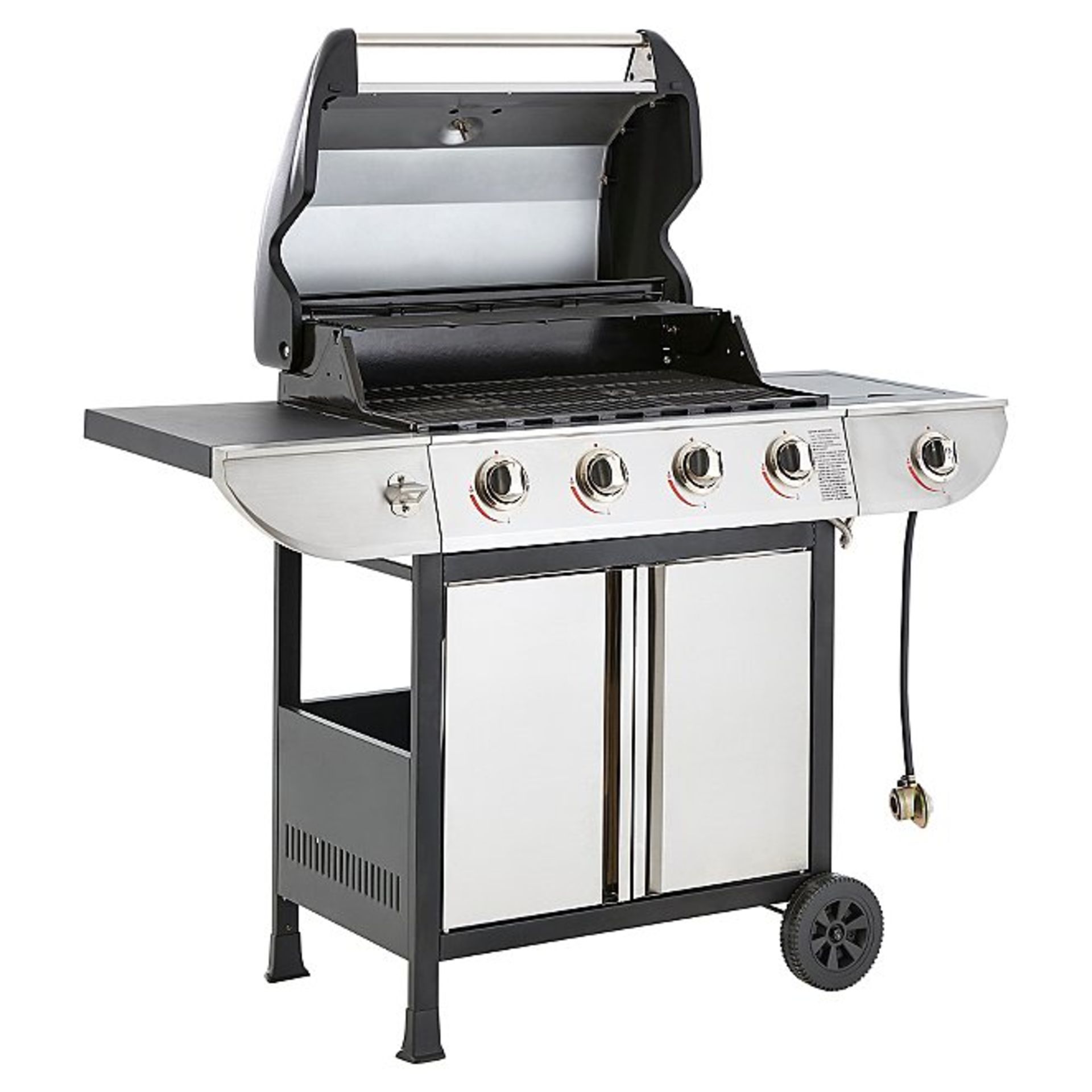 (R5G) 1x Uniflame Classic 4 Burner Gas Grill With Side Burner