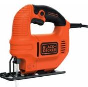 (R10K) 4 Items. 3x Black & Decker Items - 1x 400W Compact Jigsaw, 2x Mouse 55W 11000 RPM & 1 X