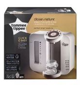 (R9L) Baby. 2x Tommee Tippee Closer To Nature Perfect Prep Machine