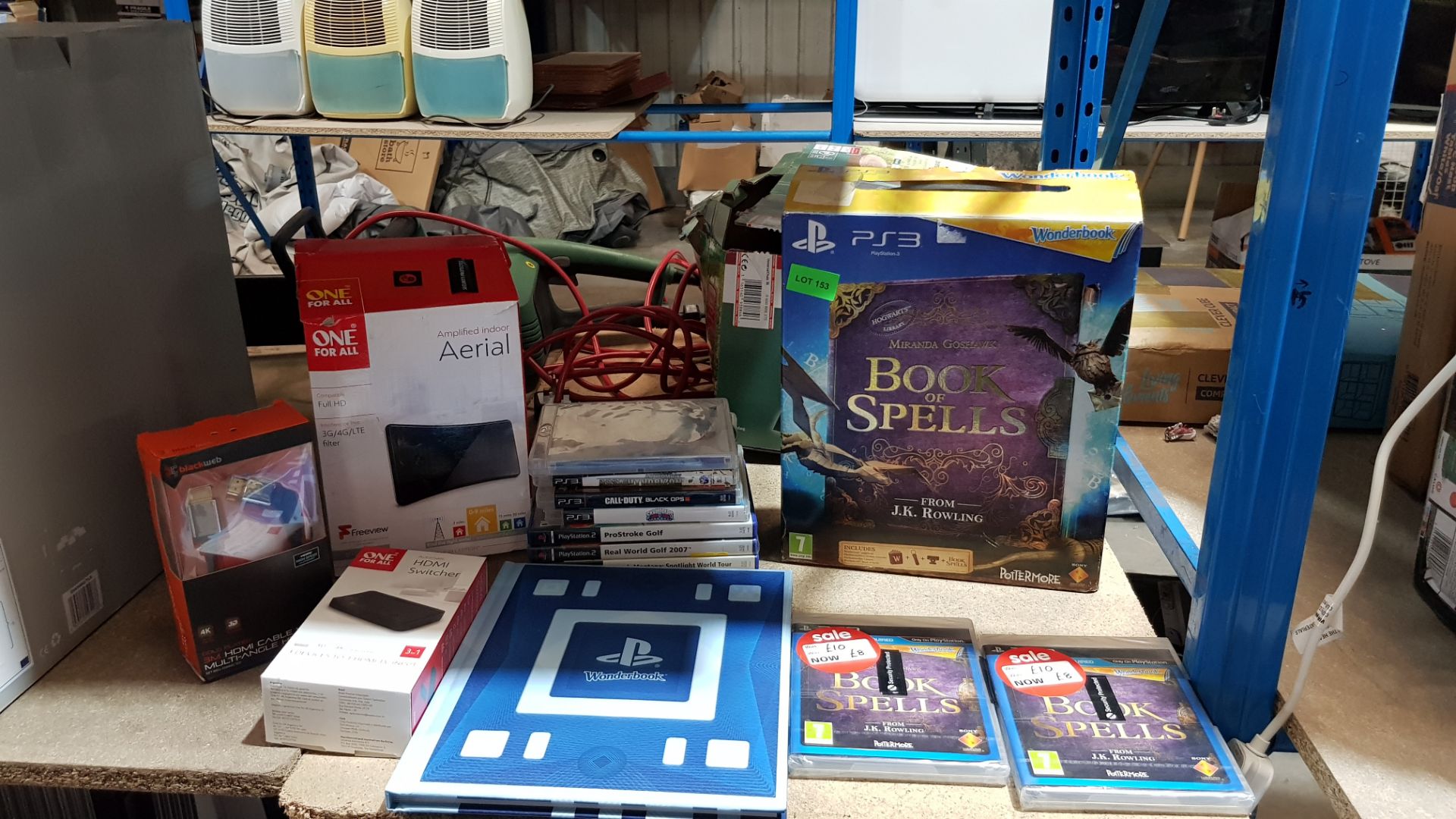 Pack Wonderbook : Book Of Spells PS3 - Neuf Avec Caméra PlayStation Eye Et Manette