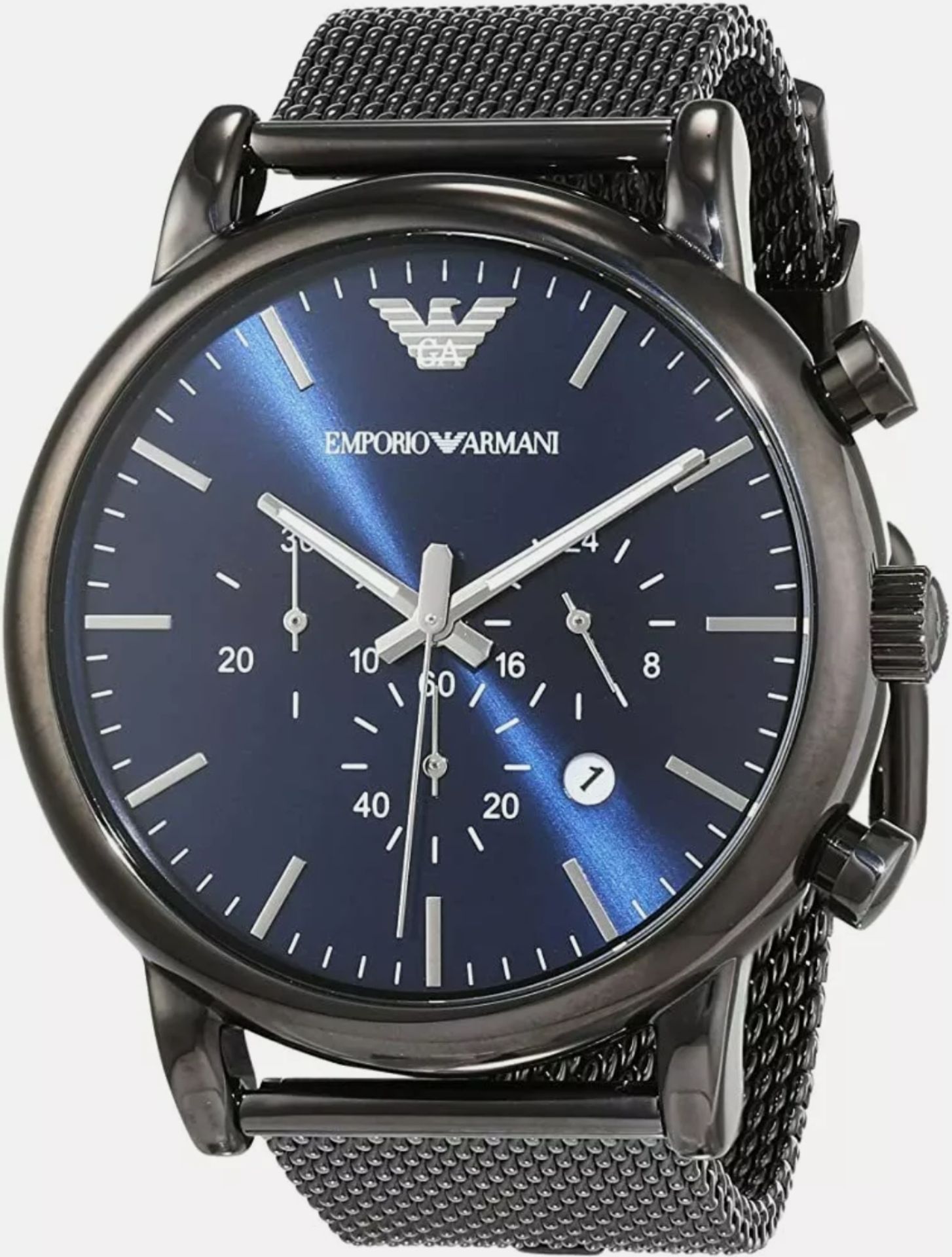 Emporio Armani AR1979 Men's Chronograph Quartz Designer Watch       Emporio Armani Is The Ready-To- - Image 4 of 7