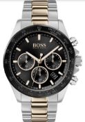 Hugo Boss 1513757 Men's Hero Sport Lux Two Tone Chronograph Watch  Model: HB 1513757.Case: Stainless