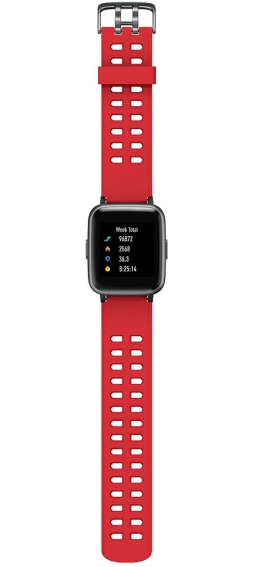 Brand New Unisex Fitness Tracker Watch Id205 Red Strap  About This Item 1.3-Inch LCD Colour - Image 12 of 34