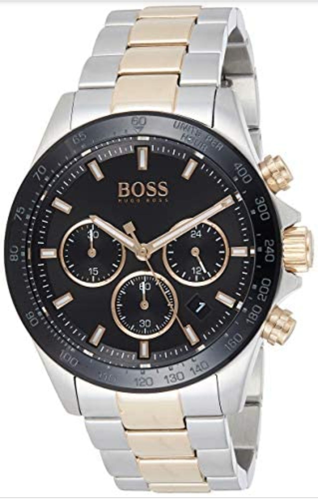 Hugo Boss 1513757 Men's Hero Sport Lux Two Tone Chronograph Watch  Model: HB 1513757.Case: Stainless - Image 5 of 6