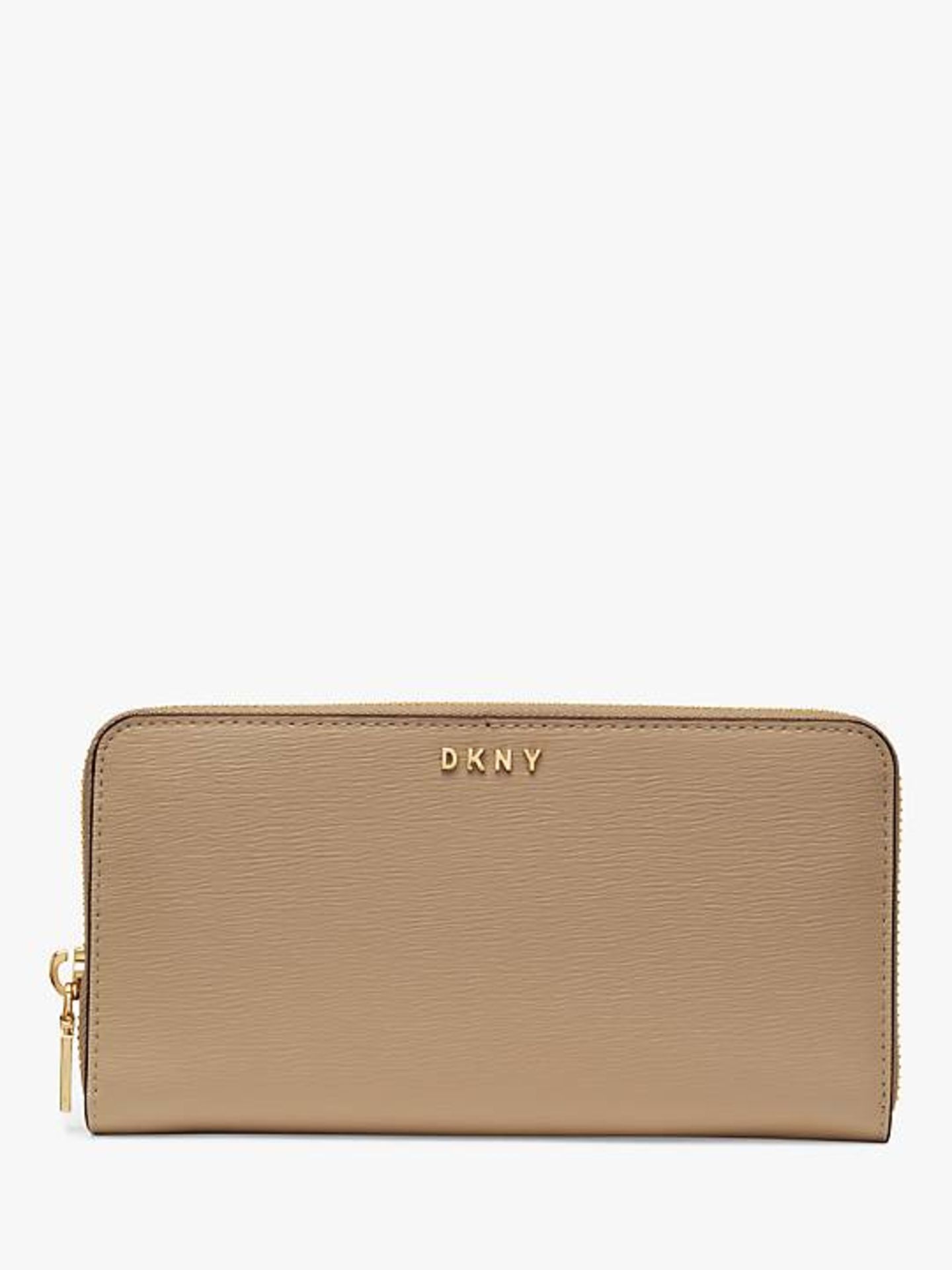 DKNY Bryant Park Leather Medium Zip Around Purse