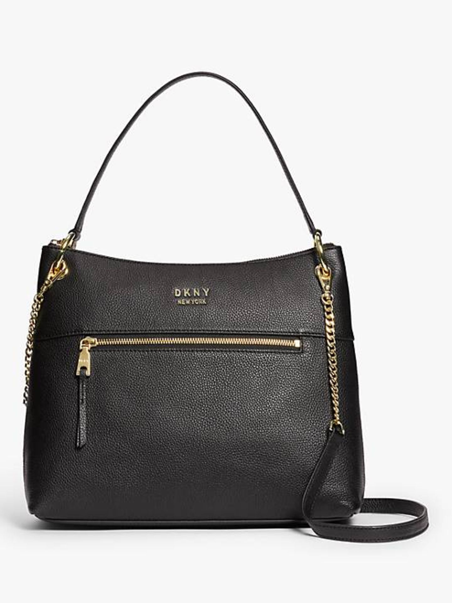 DKNY Gregorio Leather Hobo Bag