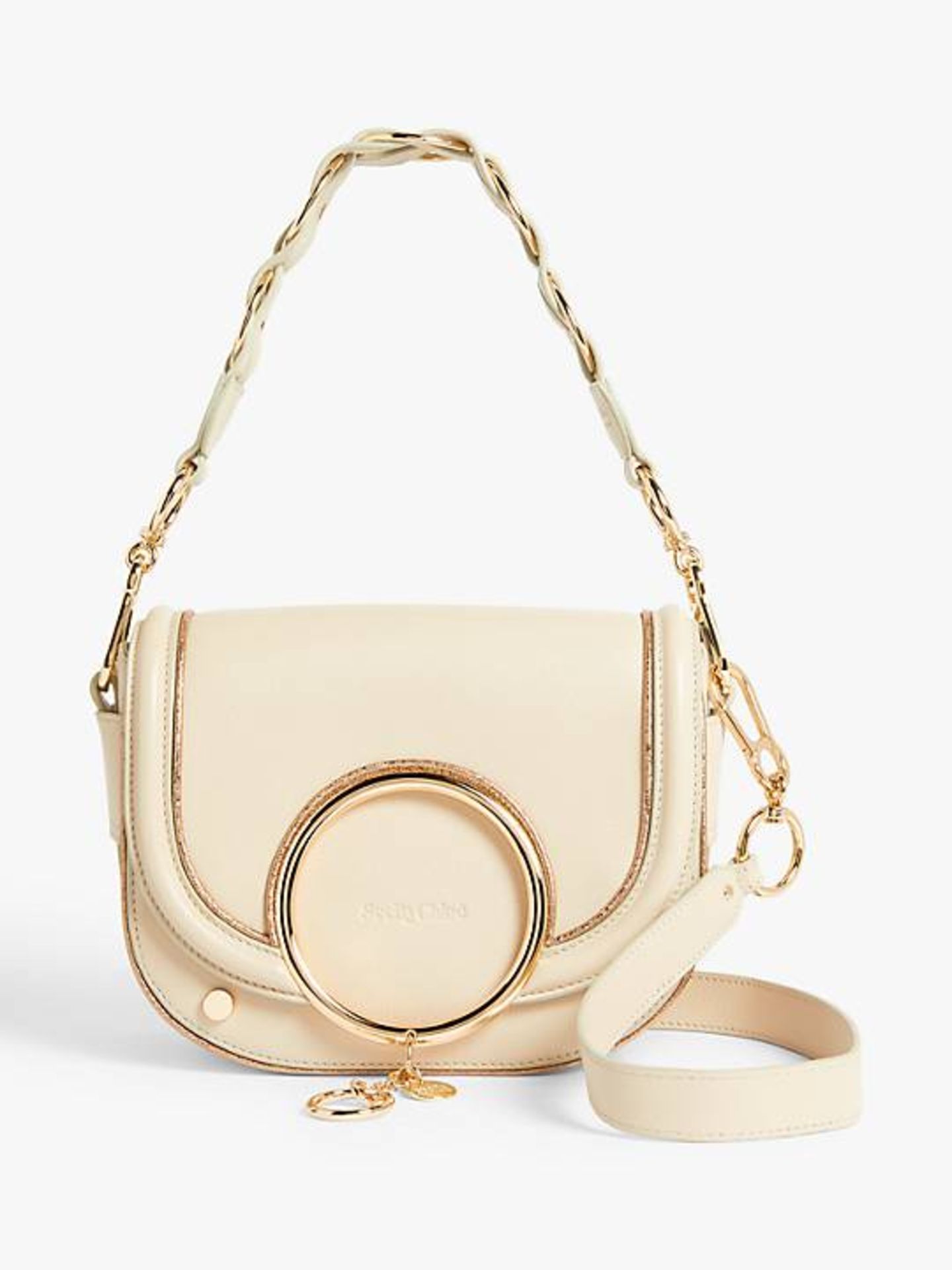 See By Chloé Mara Leather Chain Handle Cross Body Bag