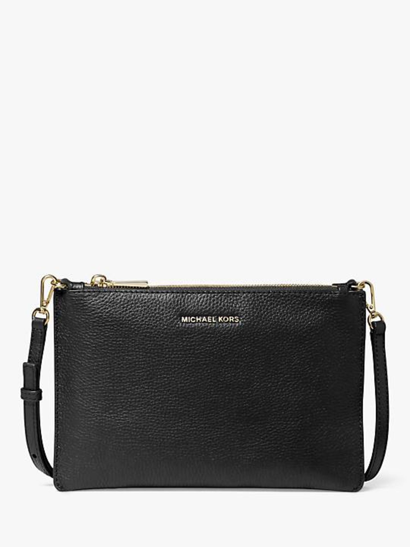 MICHAEL Michael Kors Crossbodies Leather Large Double Pouch Bag