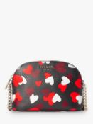 Kate spade new york Hearts Small Dome Leather Cross Body Bag