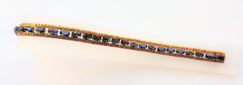 Vintage Blue Stone Bracelet