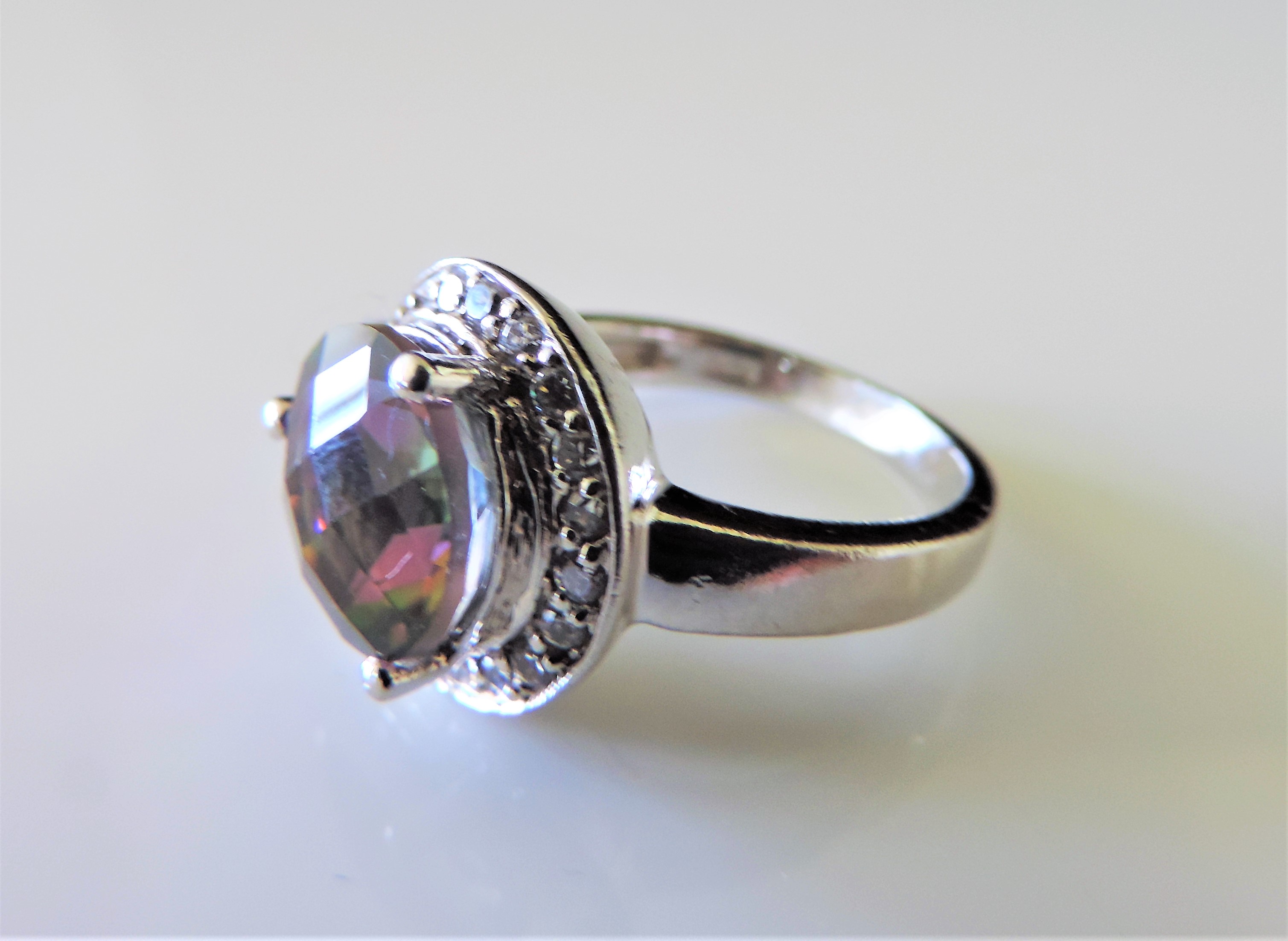 5.75ct Mystic Topaz Ring in Sterling Silver - Image 4 of 5